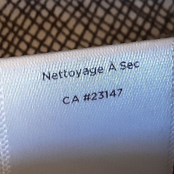 Talbot's Petite Cotton Silk Sleeveless Blouse Ruffle | Tan, Black, Brown | 12P - Picture 11 of 11